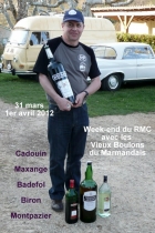 Sortie en Dordogne avec les Vieux Boulons Marmandais, 31 mars 2012