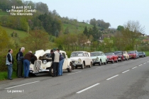 Interclub au Rouget (Cantal), le 15 avril 2012